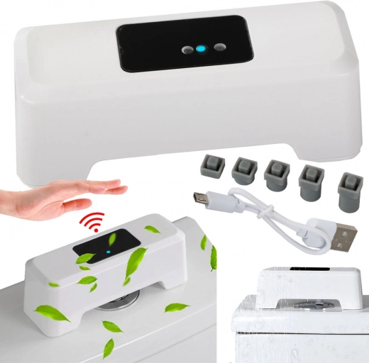 Touchless Toilet Flushing with Motion Sensor