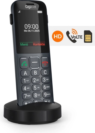 Gigaset Comfort 600 SIM 4G mobiele telefoon voor senioren