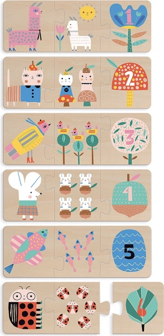 Vilac Wooden Puzzle Mother and Offspring
