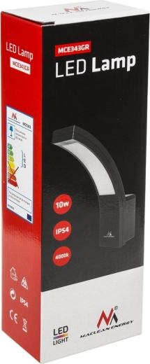 Potenza efficiente 10 W e resistenza IP54