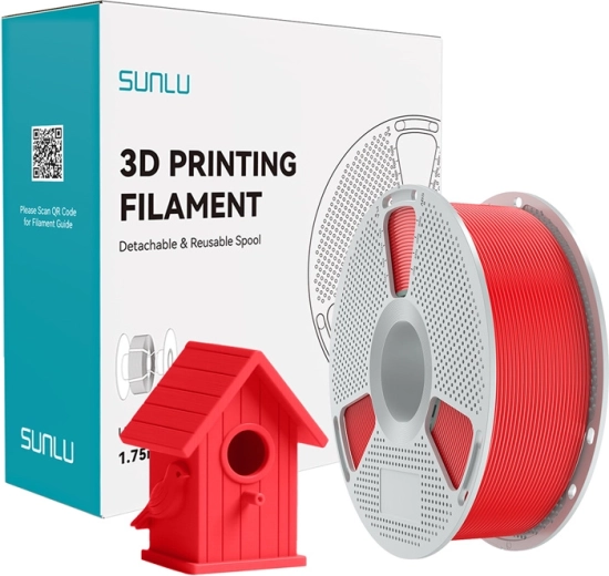 Sunlu ASA filament rdeč 1,75 mm
