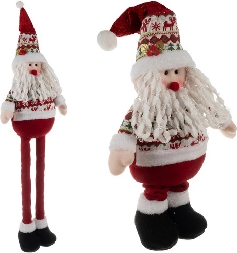 gnomo di Natale telescopico Santa 95 cm Ruhhy