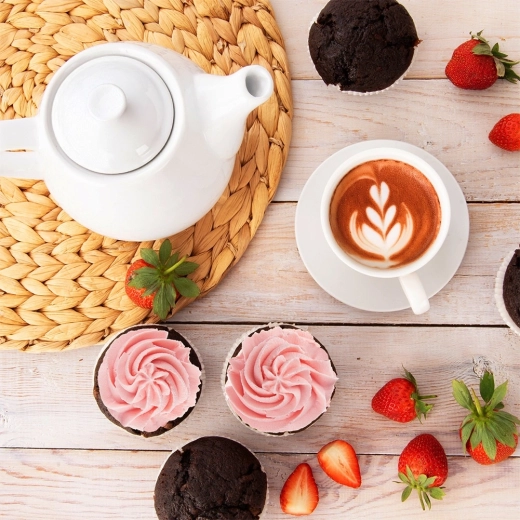 Perfect dessert presentation