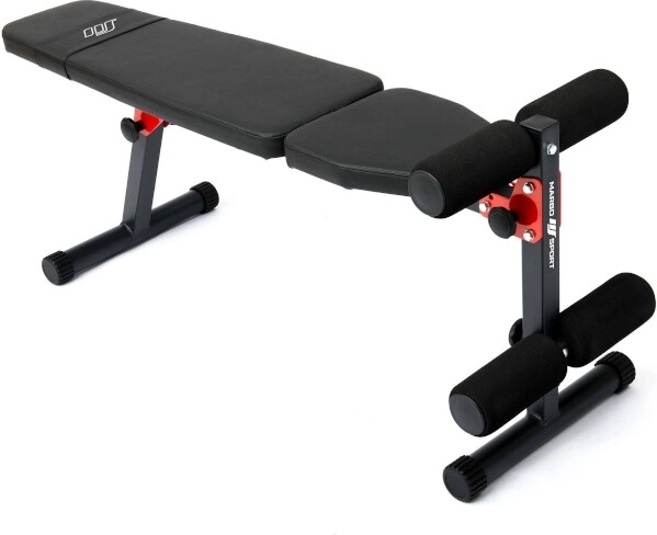 Folding variable MARBO workout bench for abs and dumbbells