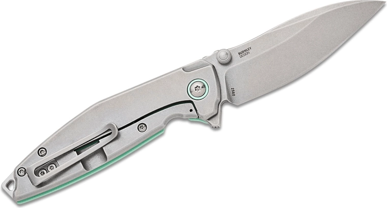 Durable Sandvik 14C28N blade with stonewash