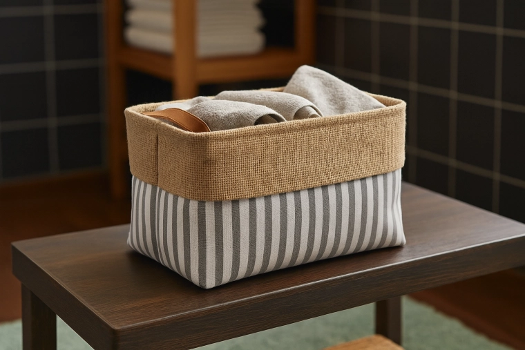 Slidstærkt stof og forstærkede kanter