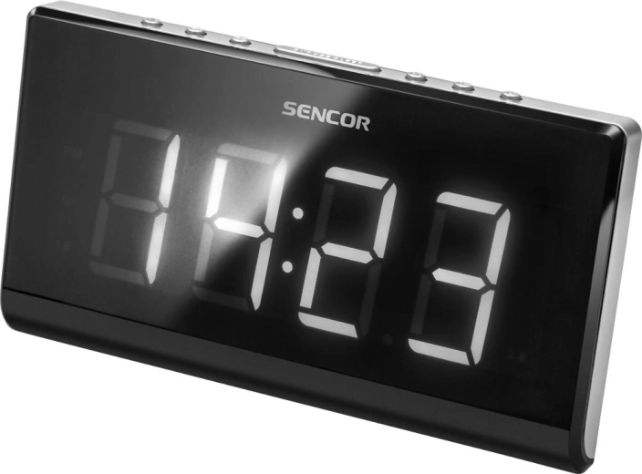 Sencor clock radio with time projection