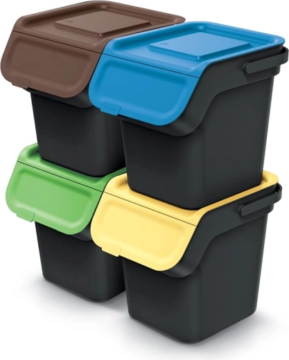 Color-coded flaps for easy sorting