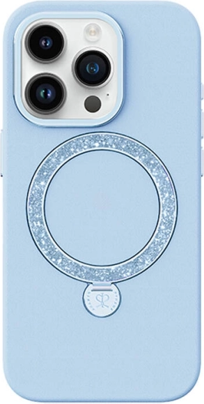 Custodia Joyroom Dancing Circle per iPhone 15 Pro blu