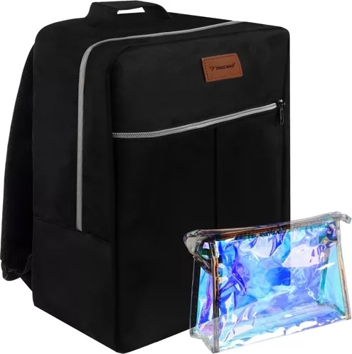 travel backpack with toiletry bag 38 × 24 × 18 cm