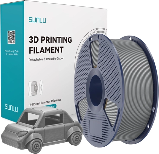 PETG-filament Sunlu – Siva