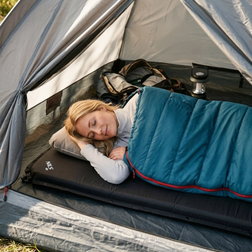 Comfortable sleep outdoors