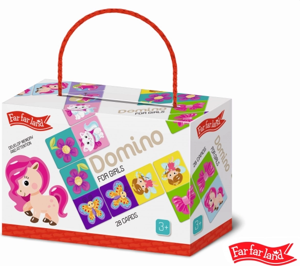 Far Far Land Domino per ragazze