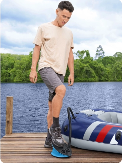 Gonfia e sgonfia per riporre facilmente