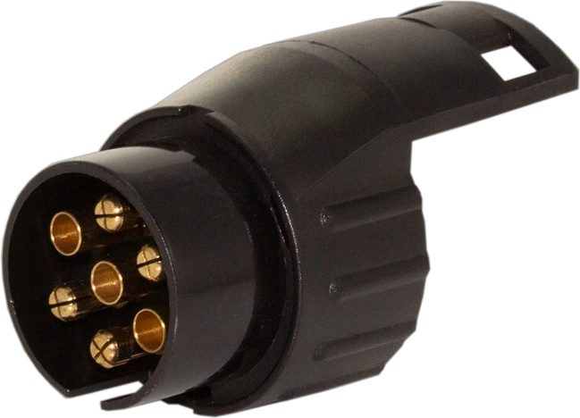 Pótkocsi-csatlakozó adapter 7/13 pólusú, 12/24 V
