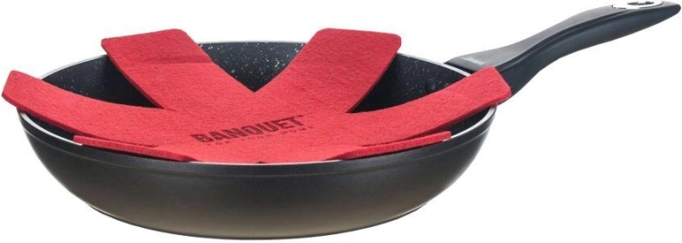 Hliníková pánev LUMIA 26 cm s nepřilnavým povrchem a teplotním prstencem