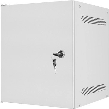 Armoire murale 10″ LANBERG 6U, 280 × 310 mm, grise