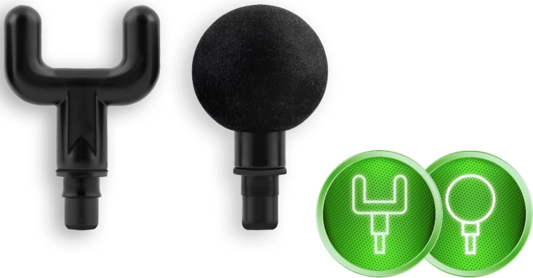 8 výměnných hlavic pro cílenou úlevu