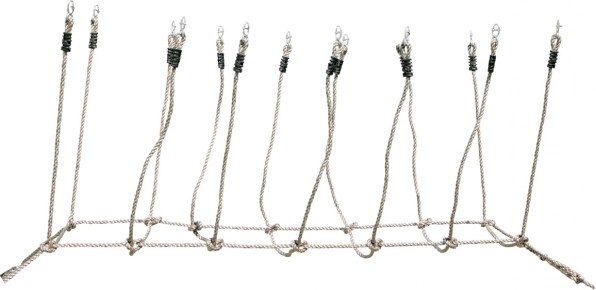 small foot Rope Bridge for Children for the Garden and Playground