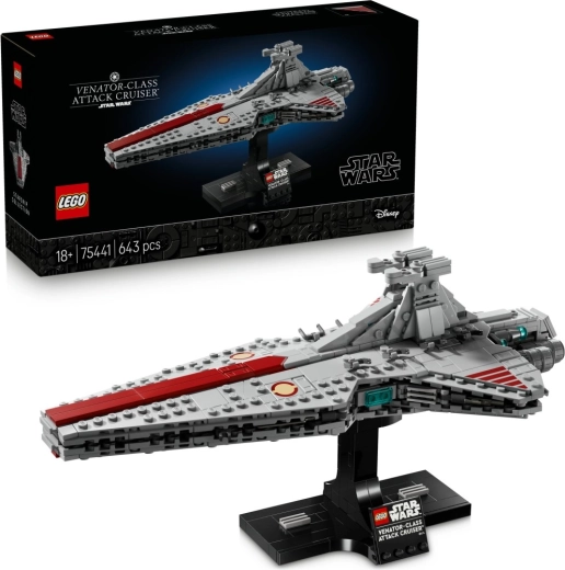 LEGO Star Wars Venator-class Attack Cruiser – collector display model