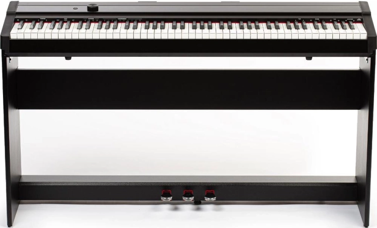 Pianoforte digitale SDP 50 nero con supporto e pedali