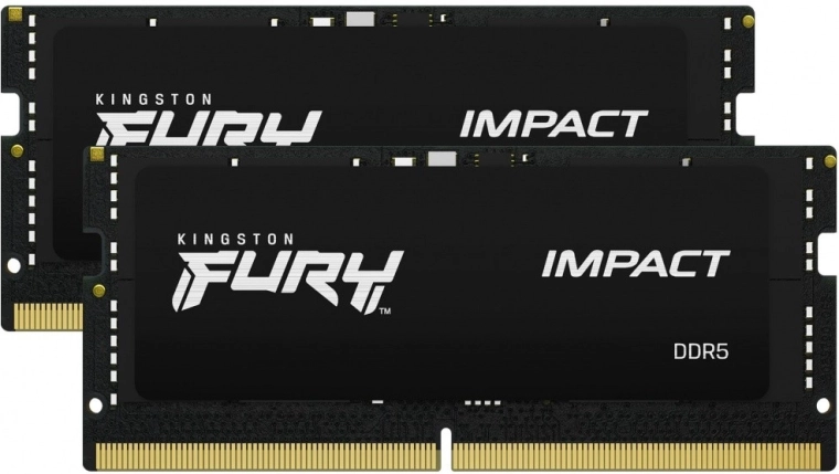 Memoria DDR5 SODIMM Kingston Fury Impact 32GB (2x16GB) 5600MHz CL40