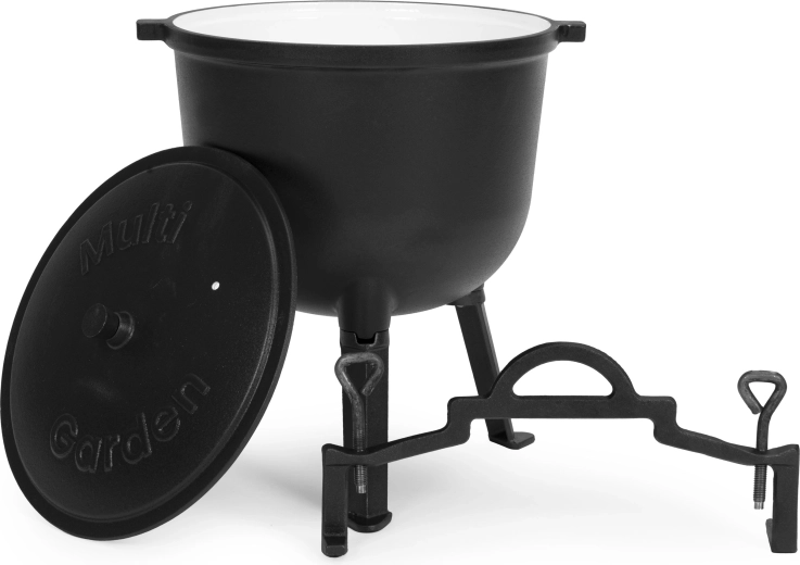 Enamelled interior for easy maintenance