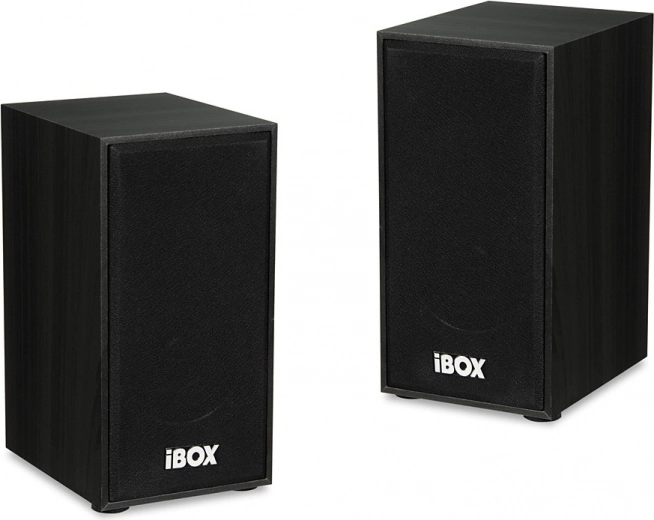 Stereo Wooden Speakers 2.0 SP1 Black
