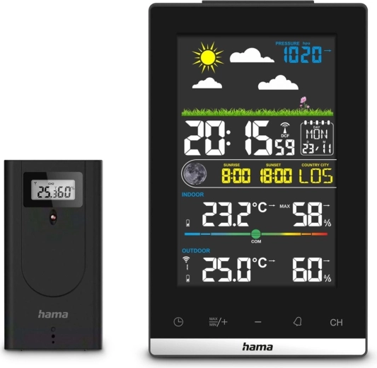 HAMA Jamaica Weather Station, Black
