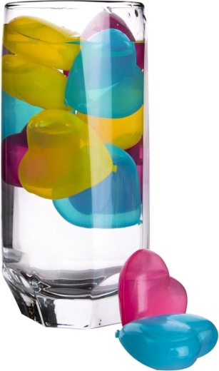 Stilvolle Herzform und leuchtende Farben