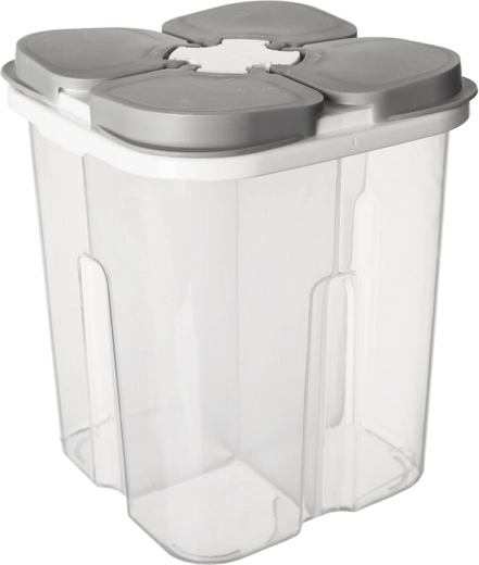 Boîte distributrice 1,8 l avec 4 compartiments