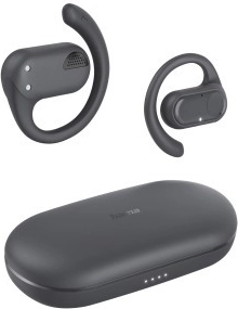 Auricolari Hama true wireless (totalmente senza fili) con caricatore a induzione, grigi