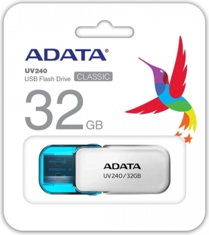 ADATA UV240 USB flash meghajtó 32 GB USB 2.0 fehér