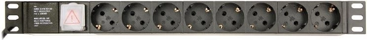 Snadná montáž do 19" racku, 1U