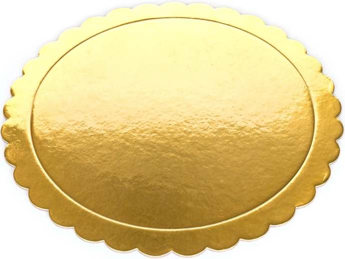 Elegant rundt design med dekorativ kant