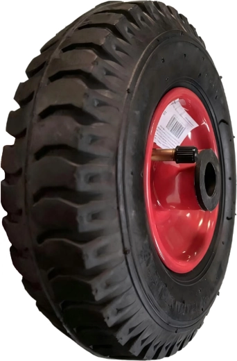 Roue métallique gonflable pour diable 224 mm, moyeu 20 mm avec roulement à aiguilles