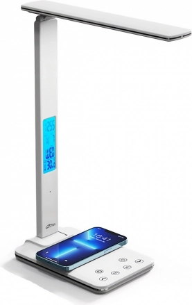 LED Desk Lamp with Wireless Charging