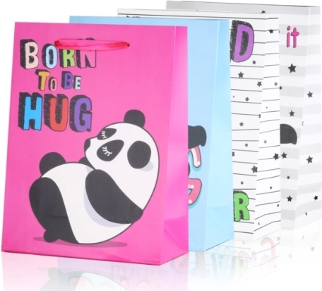 Torba upominkowa Panda 24x18 cm