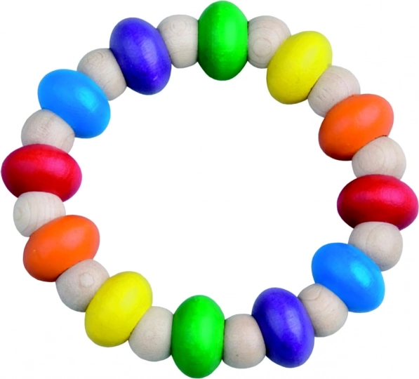 DETOA bendable wooden ring 9 cm for children from 6 months