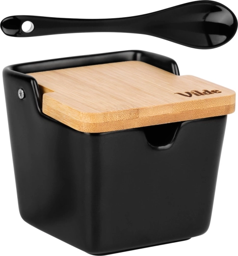 Lepeltje inbegrepen en geïntegreerde uitsparing