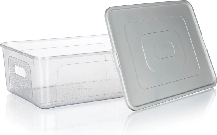 Couvercle solide pour propreté et empilage