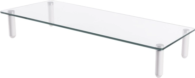 Supporto monitor in vetro