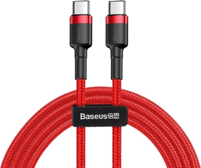 Cavo Baseus Cafule USB-C PD2.0 60W 2m Rosso