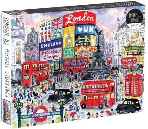 London Puzzle 1000 Pieces by Michael Storrings