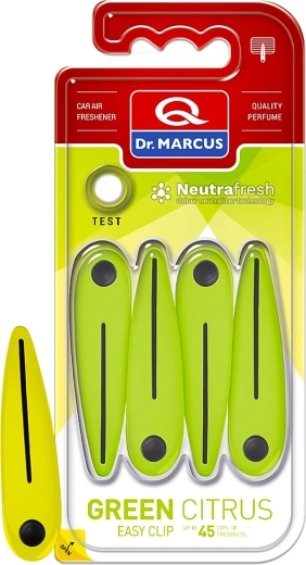 Deodorante per auto Dr. Marcus Easy Clip Green Citrus