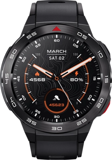 Mibro GS Pro 1,43" okosóra, fekete