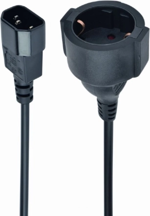Power Adapter IEC320 C14 to SCHUKO (F) 15 cm