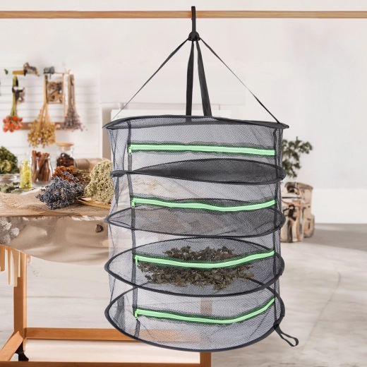 Four tiers for organized drying