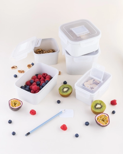 Boîte alimentaire transparente Q-lock 0,38 l