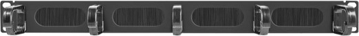 Organizer cavi per rack 19" 1U tipo B nero